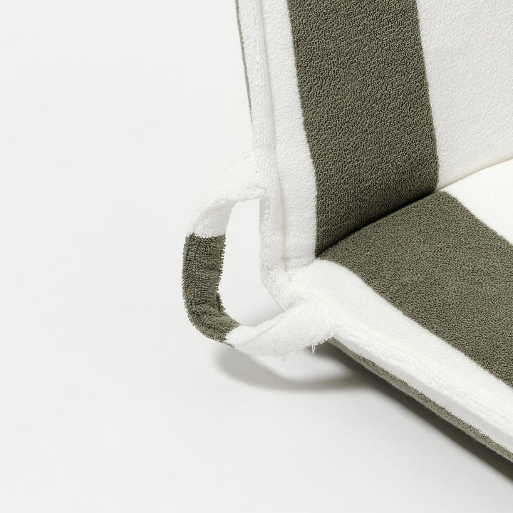 SUNNYLiFE paplūdimio kėdė Folding – THE VACAY OLIVE STRIPE - Summer Boutique - S51TFSVO