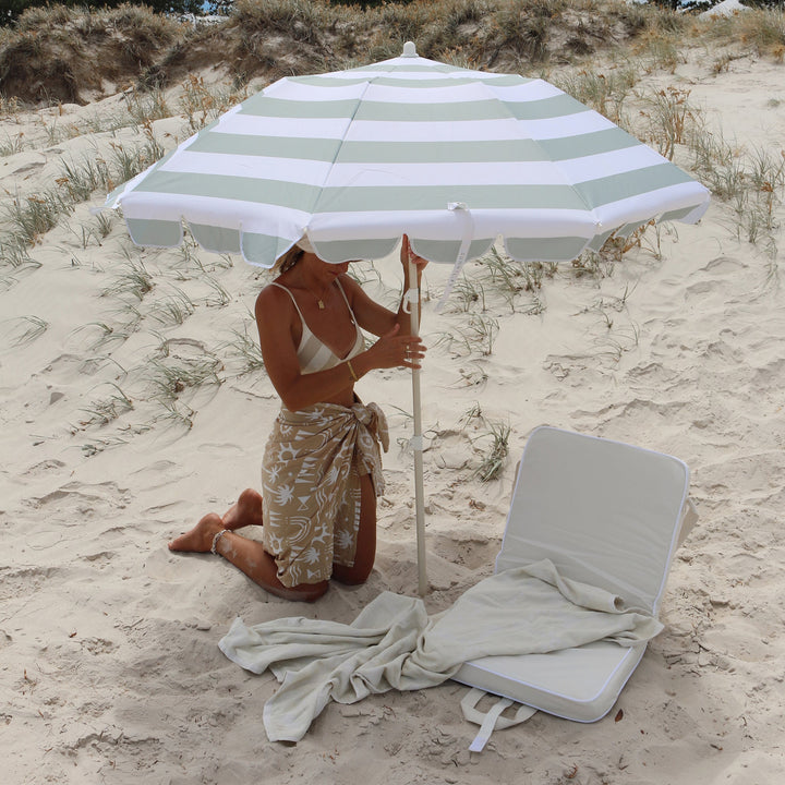 SUNNYLiFE paplūdimio skėtis nuo saulės – SEA SAGE - Summer Boutique - S51CBUSE