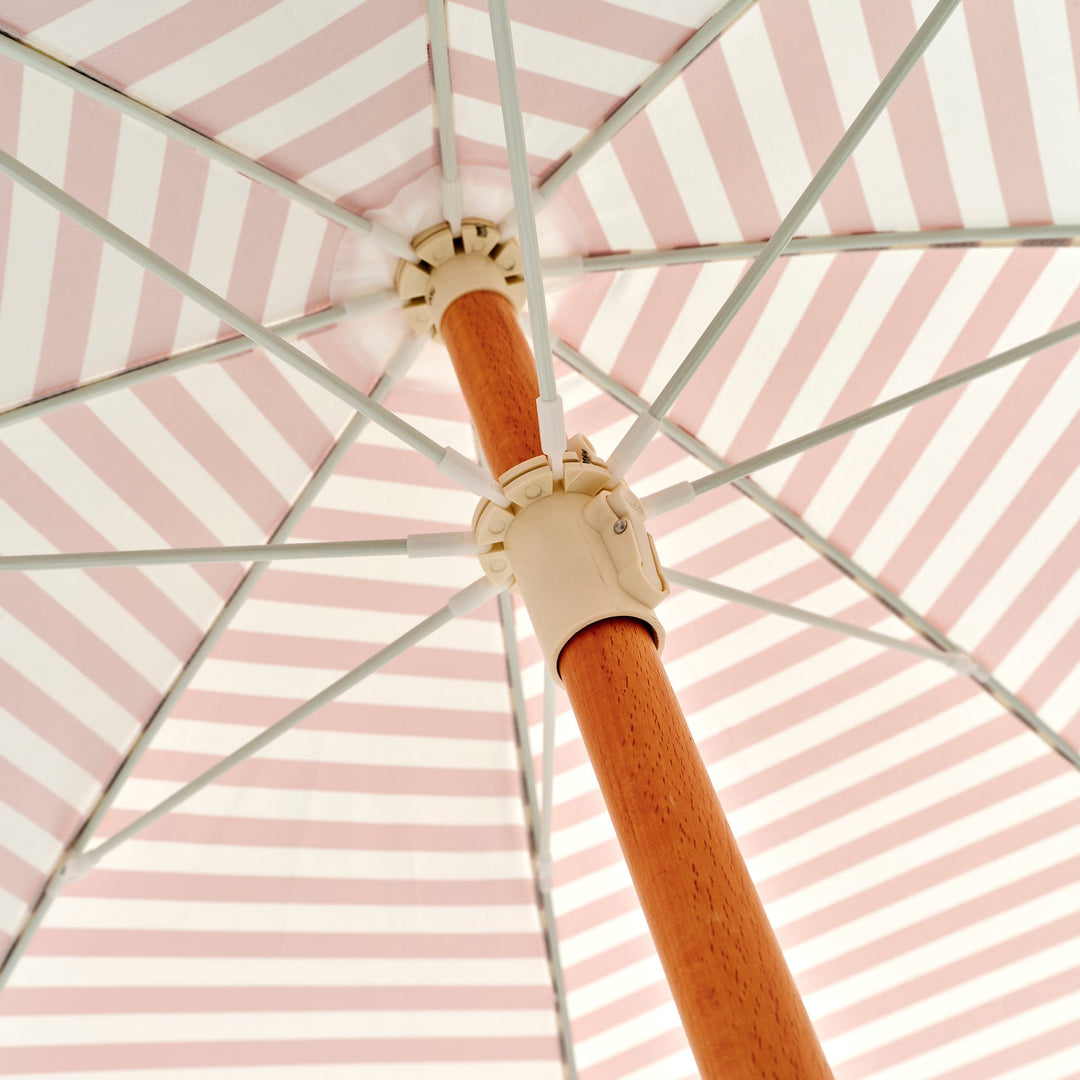 SUNNYLiFE paplūdimio skėtis nuo saulės – TIERRA CLAY STRIPE - Summer Boutique - S61LBUTC