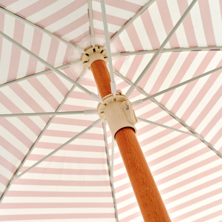SUNNYLiFE paplūdimio skėtis nuo saulės – TIERRA CLAY STRIPE - Summer Boutique - S61LBUTC