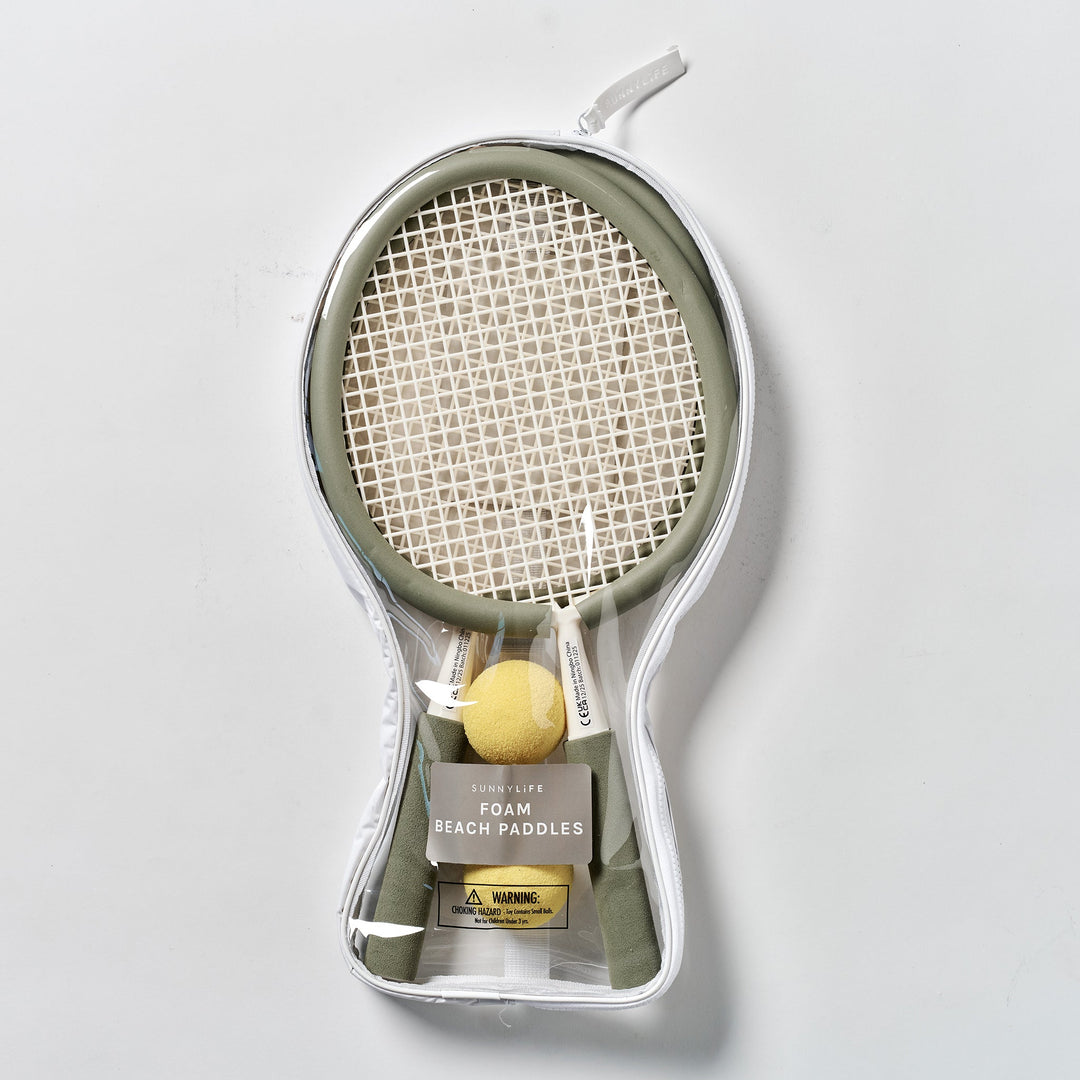 SUNNYLiFE paplūdimio teniso raketės – SEAGRASS SAGE - Summer Boutique - S61FBPSG