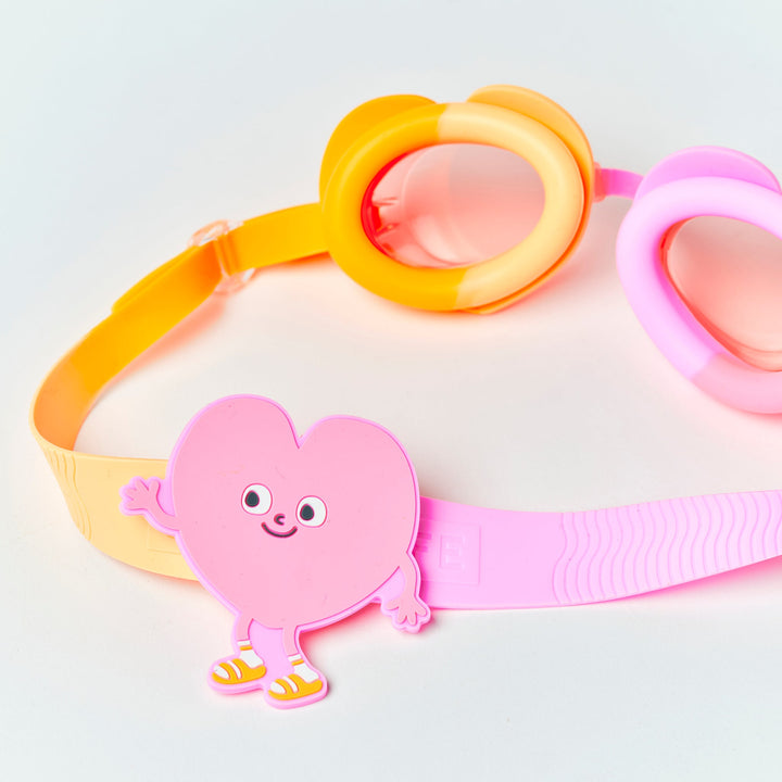 SUNNYLiFE plaukimo akiniai – POPPY THE PEACH - Summer Boutique - S61SGPPM
