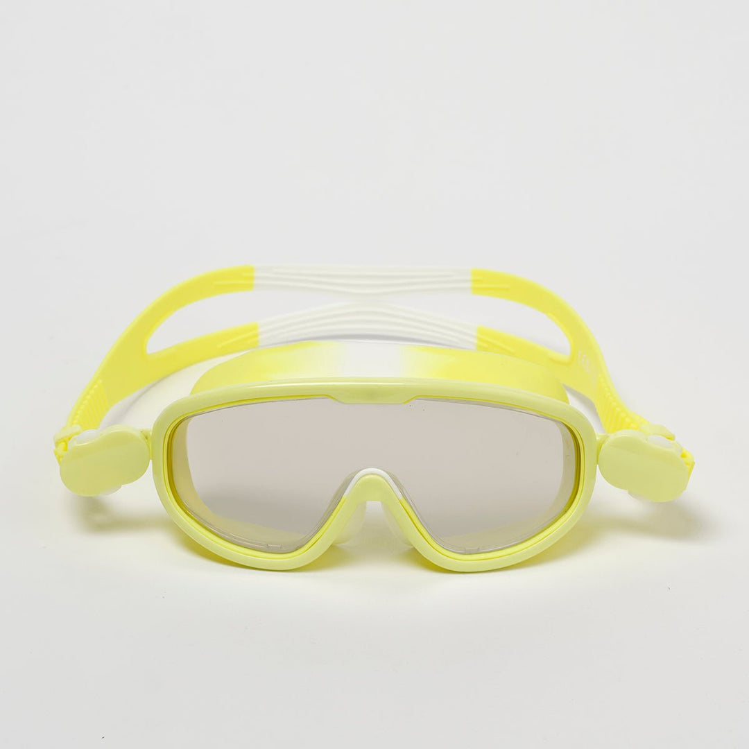 SUNNYLiFE plaukimo kaukė – SALTY THE SHARK NEON YELLOW - Summer Boutique - S51KSMNY