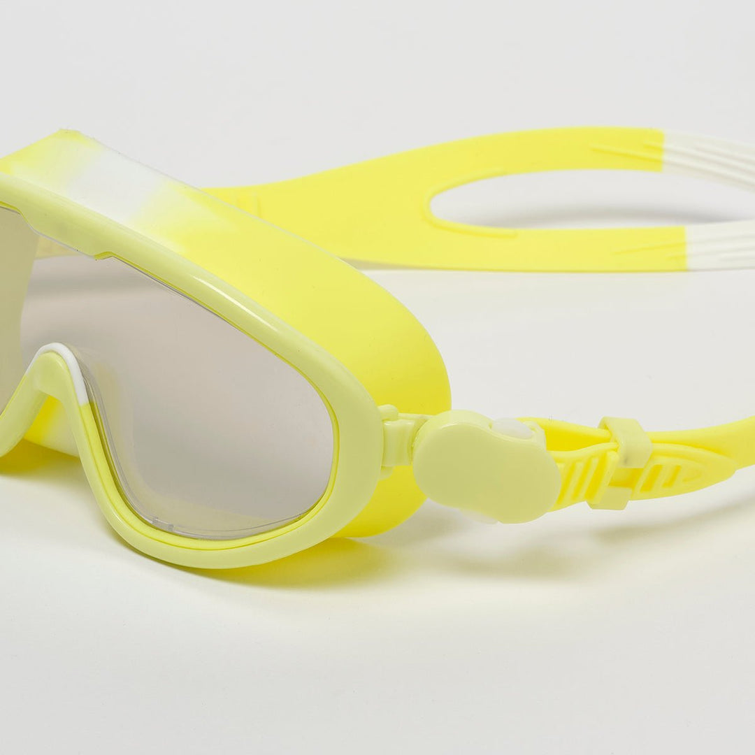 SUNNYLiFE plaukimo kaukė – SALTY THE SHARK NEON YELLOW - Summer Boutique - S51KSMNY