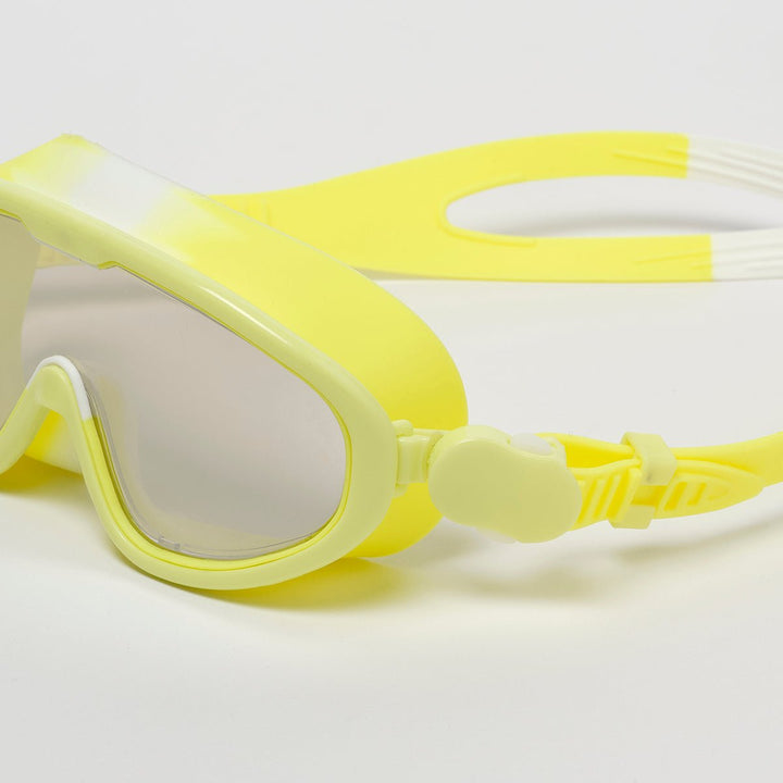 SUNNYLiFE plaukimo kaukė – SALTY THE SHARK NEON YELLOW - Summer Boutique - S51KSMNY
