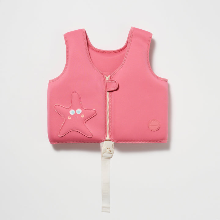 SUNNYLiFE plaukimo liemenė (1 – 2 m.) – OCEAN TREASURE ROSE - Summer Boutique - S3VEUSOT