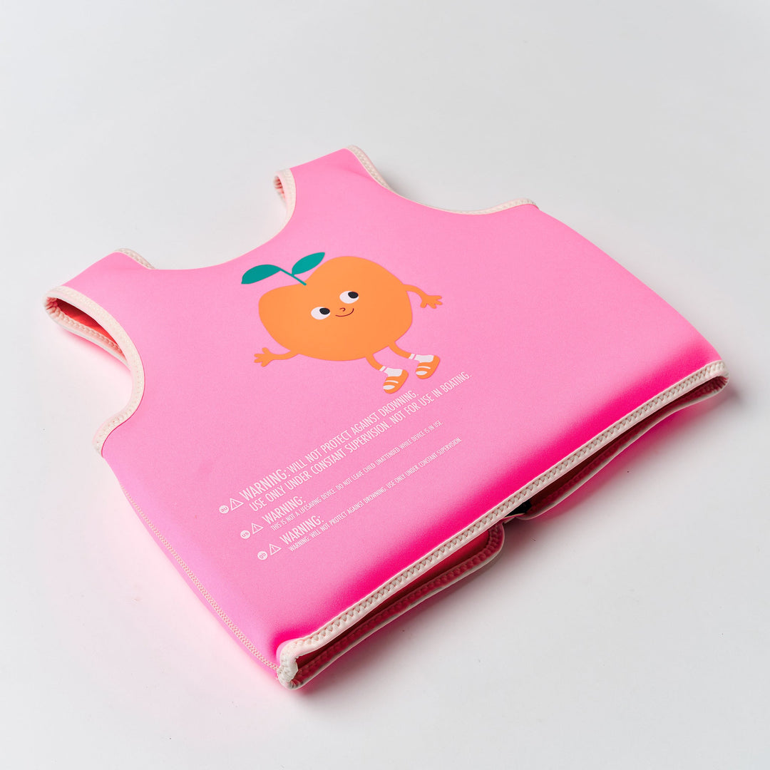 SUNNYLiFE plaukimo liemenė (3 - 6 m.) – POPPY THE PEACH NEON PINK - Summer Boutique - S61FVVNP