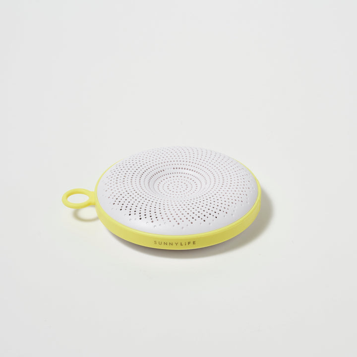 SUNNYLiFE plaukiojanti nešiojama Bluetooth garso kolonėlė – SEA SEEKER NEON CITRUS - Summer Boutique - S3MSPKSS