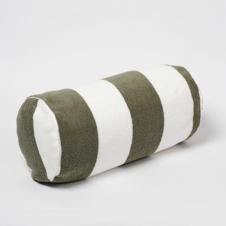 SUNNYLiFE pripučiama pagalvėlė – THE VACAY OLIVE STRIPE - Summer Boutique - S51IBPVA