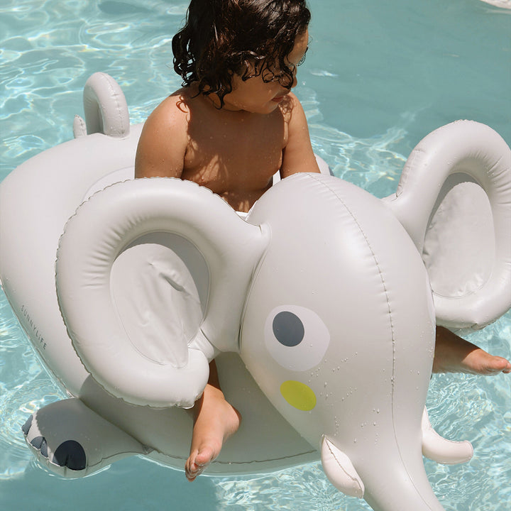 SUNNYLiFE pripučiamas čiužinys – ELI THE ELEPHANT GREY - Summer Boutique - S61KRFEG