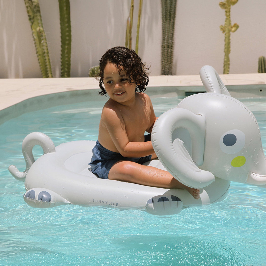 SUNNYLiFE pripučiamas čiužinys – ELI THE ELEPHANT GREY - Summer Boutique - S61KRFEG