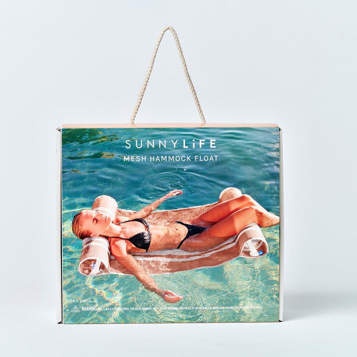 SUNNYLiFE pripučiamas hamakas – TIERRA CLAY STRIPE - Summer Boutique - S61MHFTC