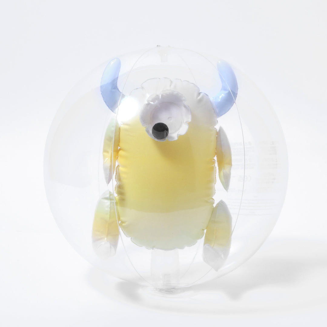 SUNNYLiFE pripučiamas paplūdimio kamuolys – MONTY THE MONSTER - Summer Boutique - S2PB3DMM
