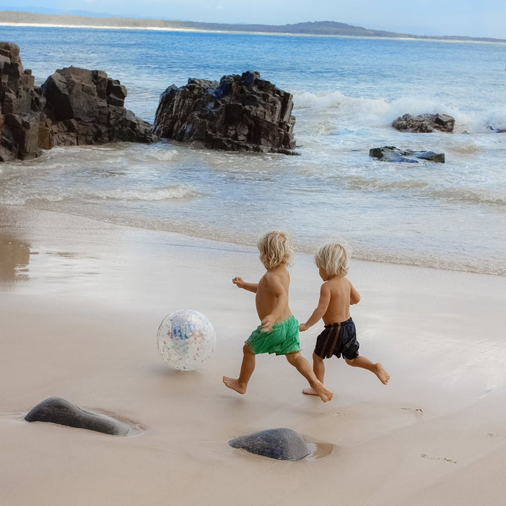 SUNNYLiFE pripučiamas paplūdimio kamuolys – SID THE SEAGULL BLUE STRIPE - Summer Boutique - S51BBSSB