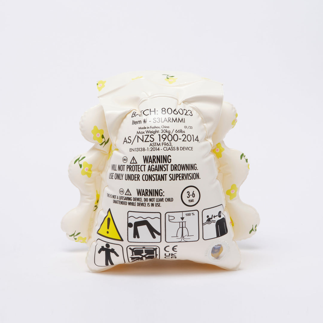 SUNNYLiFE pripučiamos plaukimo rankovės – LEMON LILAC - Summer Boutique - S3LARMMI