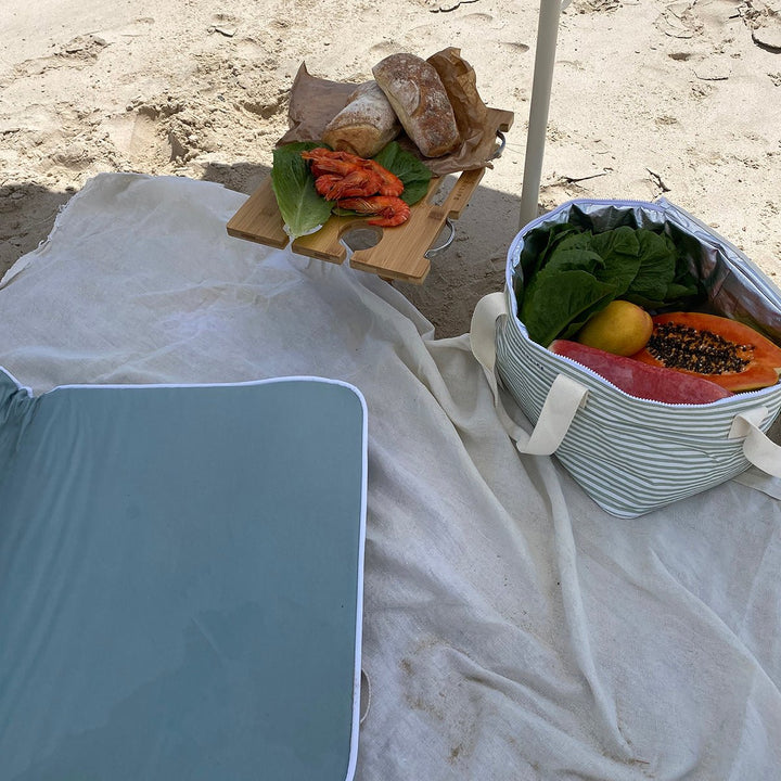 SUNNYLiFE šaltkrepšis – LA PALMA SAGE STRIPE - Summer Boutique - S51NCBWS