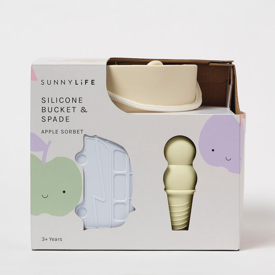 SUNNYLiFE silikoninis smėlio žaislų rinkinys – APPLE SORBET MULTI - Summer Boutique - S51SSBML
