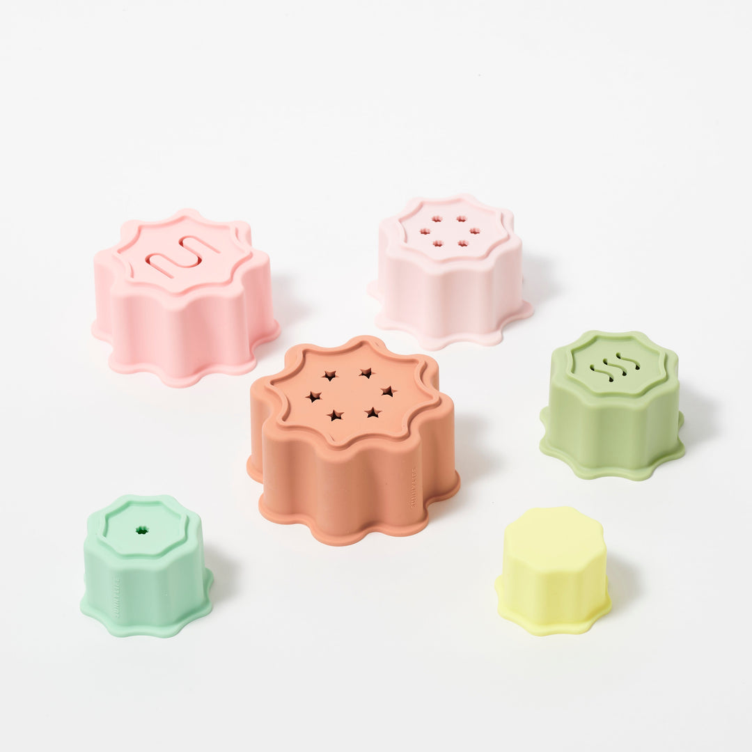 SUNNYLiFE silikoninių kaladėlių rinkinys - CIRCUS - Summer Boutique - S36SISTW