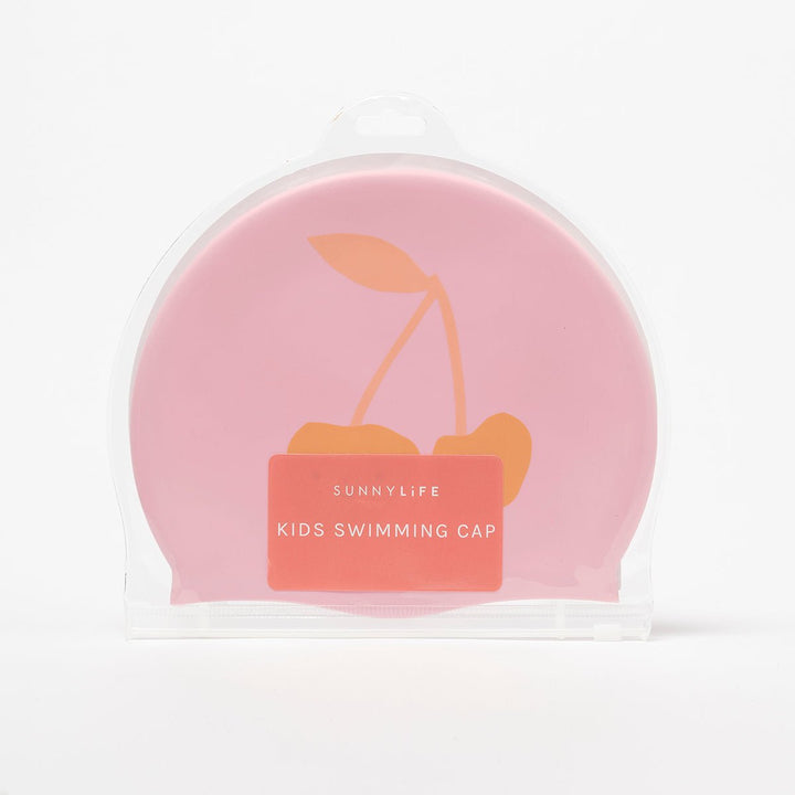 SUNNYLiFE vaikiška plaukimo kepurėlė – COTTON CANDY CHERRY - Summer Boutique - S51SCCCP