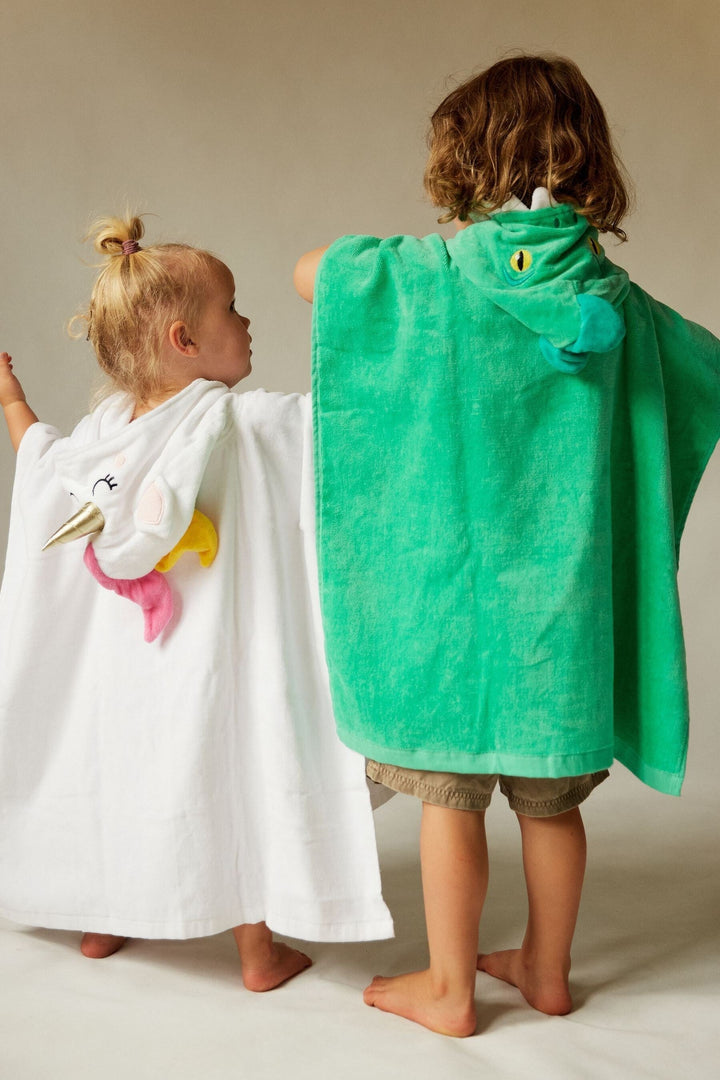 SUNNYLiFE vaikiškas rankšluostis su gobtuvu – CROC GREEN - Summer Boutique - S0VHOOCZ