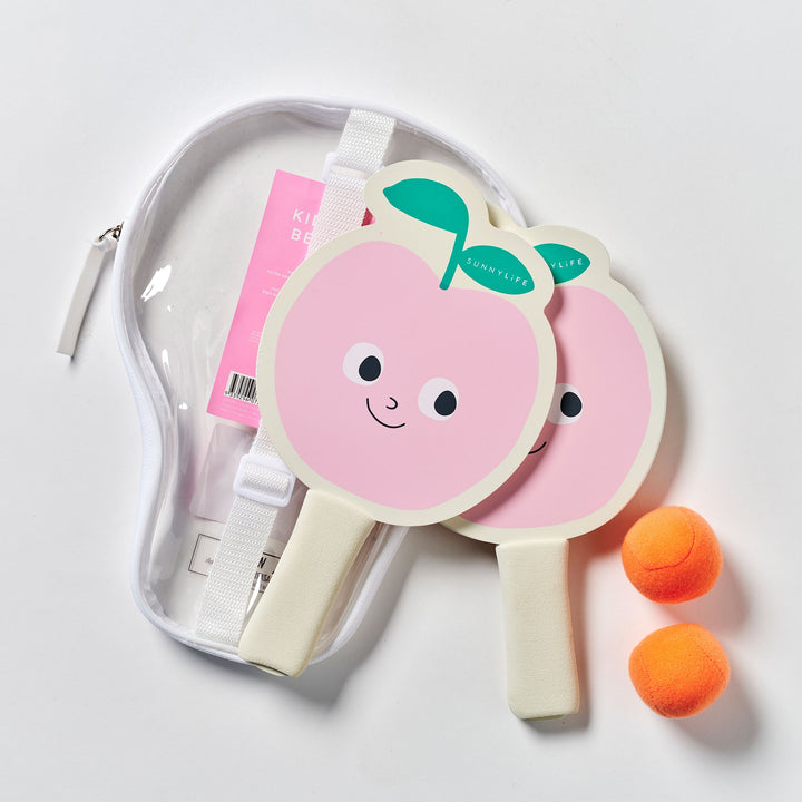 SUNNYLiFE vaikiškos raketės – POPPY THE PEACH - Summer Boutique - S61KVBPP