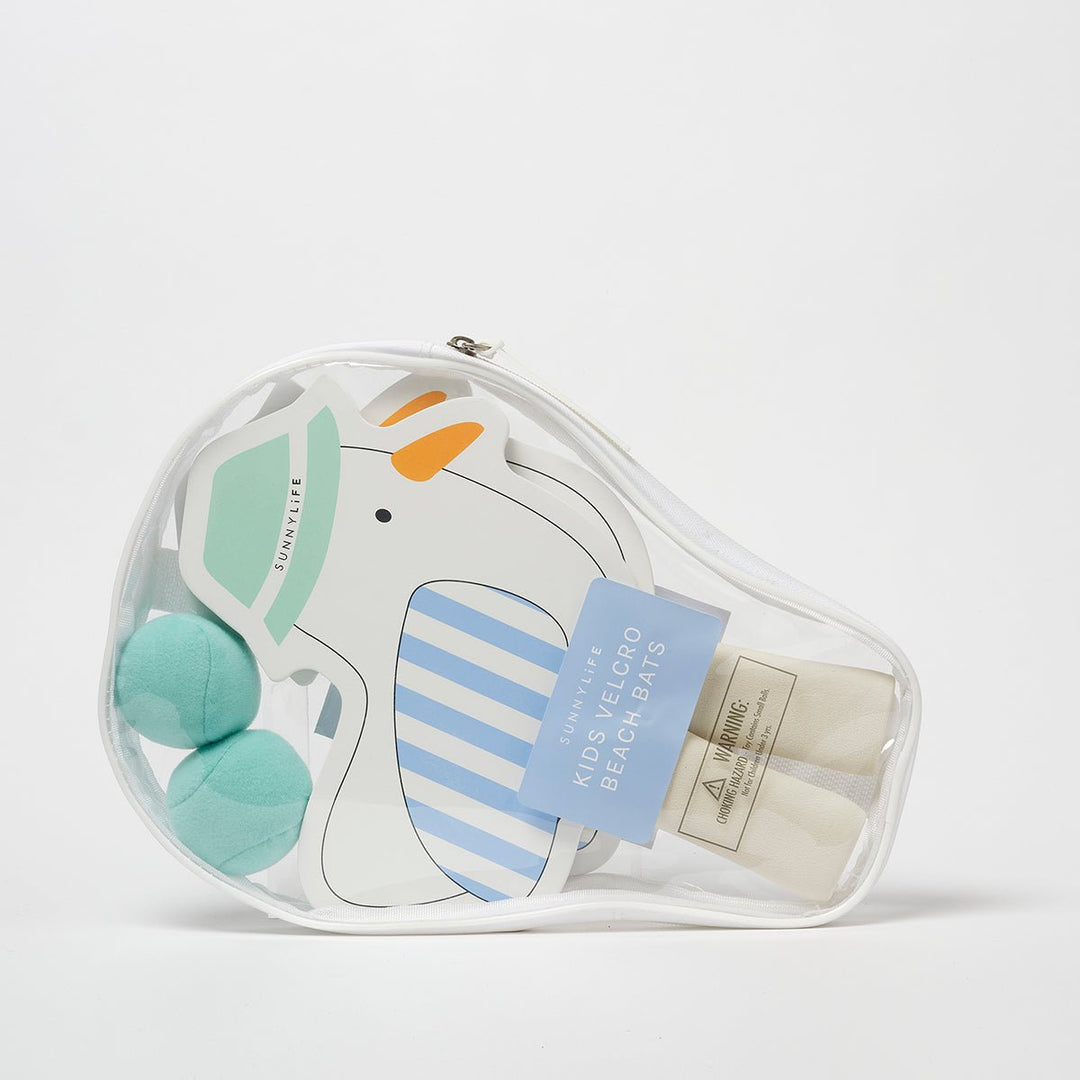 SUNNYLiFE vaikiškos raketės – SID THE SEAGULL BLUE STRIPE - Summer Boutique - S51KVBML