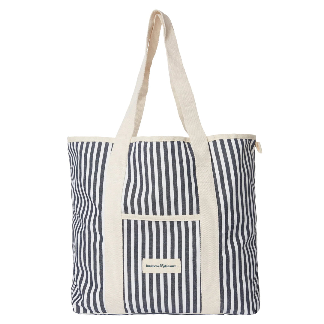 Business & Pleasure Tote krepšys – LAUREN‘ S NAVY STRIPE